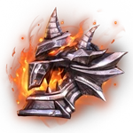 Flaming Pauldrons